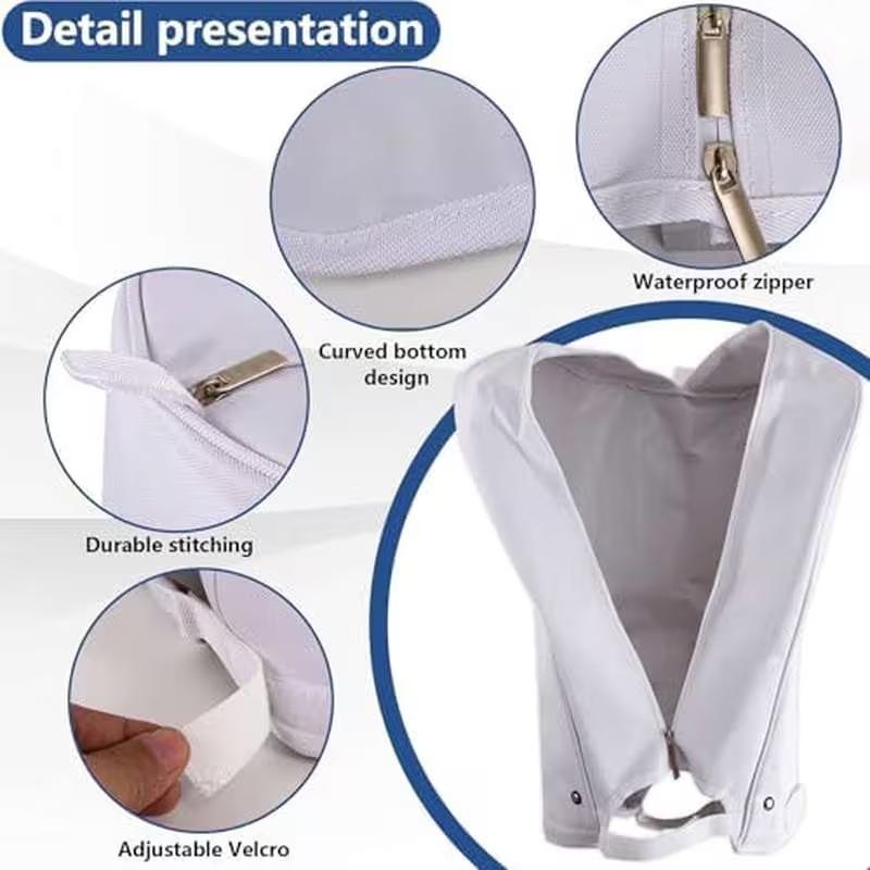 Dustproof Golf Club Protector  - đánh giá và giá Golf Bag Stand Cart