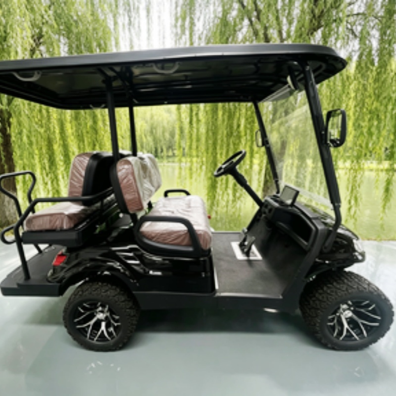 Lithium Battery Club 2 Seater  - đánh giá và giá Golf Bag Stand Cart
