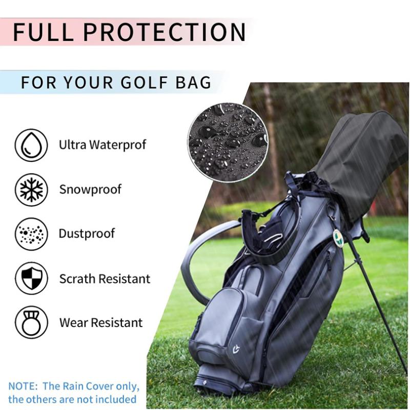 Golf Bag Rain Cover Dustproof  - đánh giá và giá Golf Bag Stand Cart