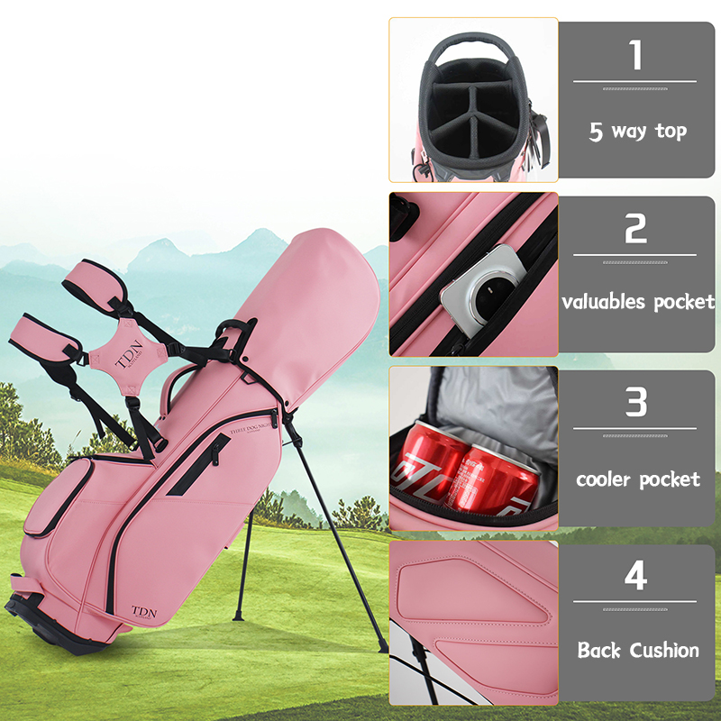 Fashion Light Luxury Women's G - đánh giá và giá Golf Bag Stand Cart
